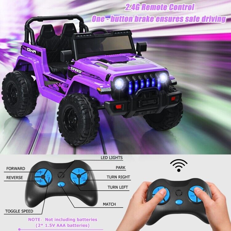 Load image into Gallery viewer, Remote Control Kids Ride-on Jeep Car for Hours of Fun Driving
