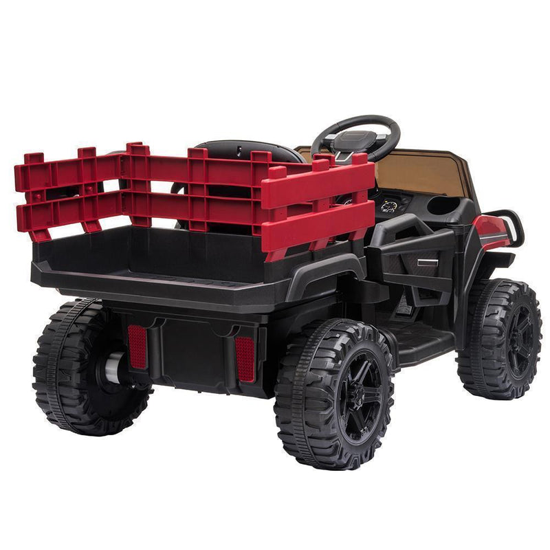 Load image into Gallery viewer, Remote Control Ride-On Tractor with Detachable Trailer for Kids
