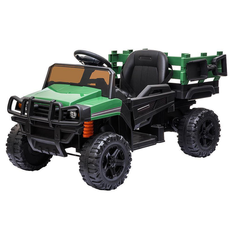 Load image into Gallery viewer, Remote Control Ride-On Tractor with Detachable Trailer for Kids
