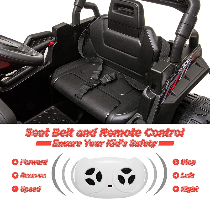 Load image into Gallery viewer, Remote Control Ride-On Truck for Kids with Spring Suspension and LED Lights - 12V
