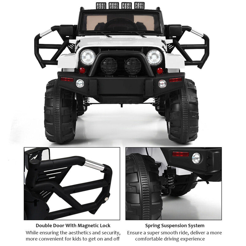 Load image into Gallery viewer, Remote-Controlled 12V Electric Kids Ride-on Truck with Parental Control

