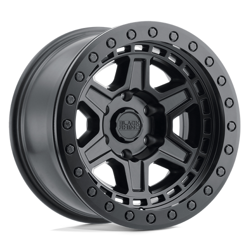 Black Rhino Hard Alloys Reno Matte Black W/ Brass Bolts