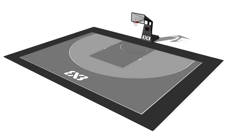 Load image into Gallery viewer, Rental Enlio Official FIBA 3x3 Basketball Court
