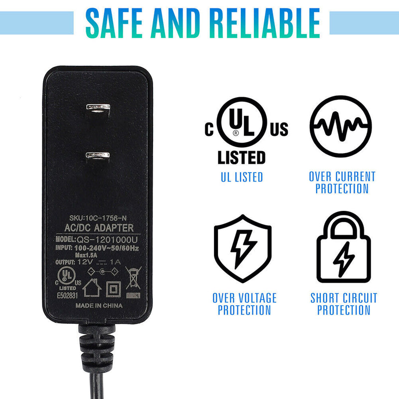 Load image into Gallery viewer, Replacement 12V Charger for Power Wheels 00801-1869 Grey Battery by Fisher Price
