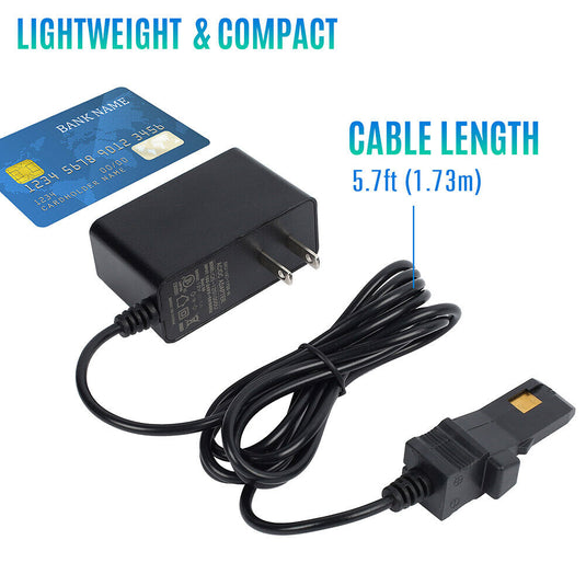 Replacement 12V Charger for Power Wheels 00801-1869 Grey Battery by Fisher Price