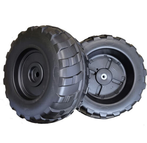 Load image into Gallery viewer, Replacement Black Front Wheels for Peg Perego Gator XUV
