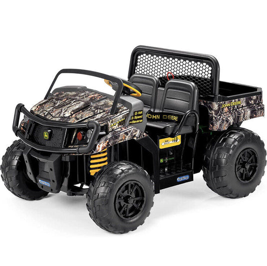 Replacement Black Front Wheels for Peg Perego Gator XUV