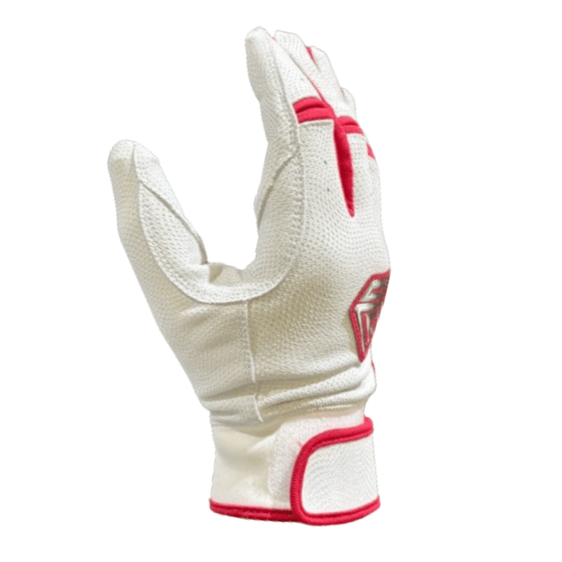 Load image into Gallery viewer, Resilient Championship Fastpitch Batting gloves - White and Red
