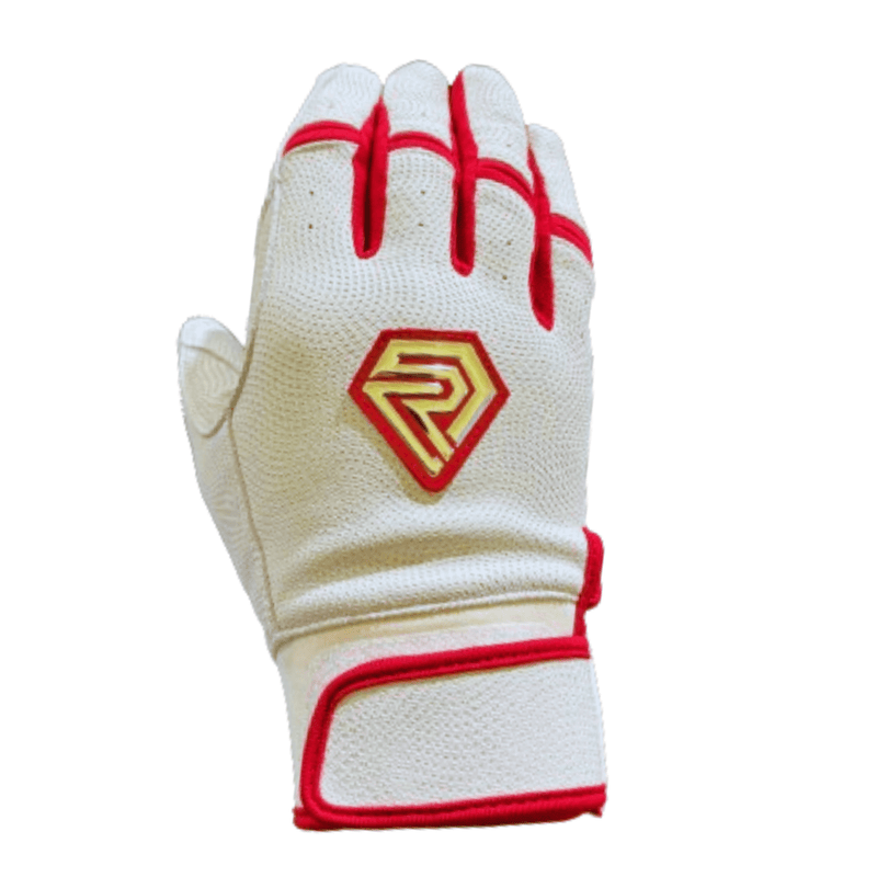 Load image into Gallery viewer, Resilient Championship Fastpitch Batting gloves - White and Red
