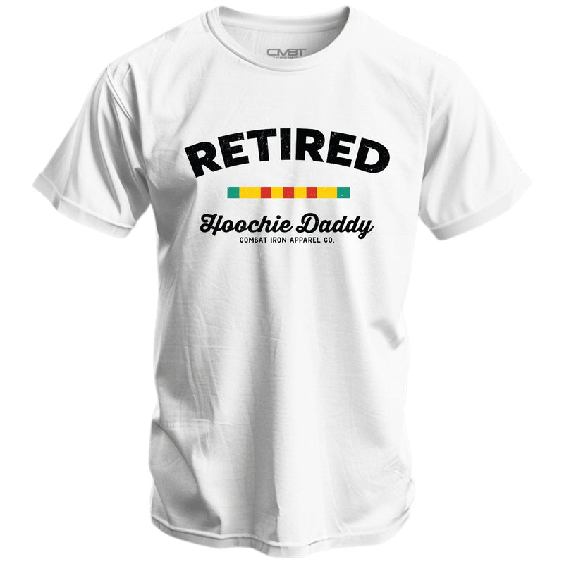 Load image into Gallery viewer, Retired Hoochie Daddy Veteran Ribbons Men&#39;s T-Shirt
