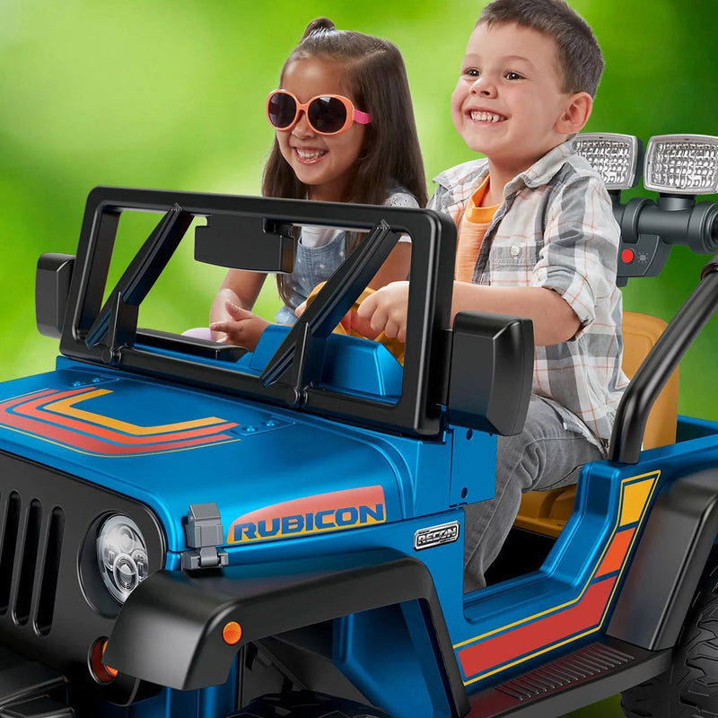 Load image into Gallery viewer, Retro Jeep Wrangler 12-Volt Ride-On by Power Wheels
