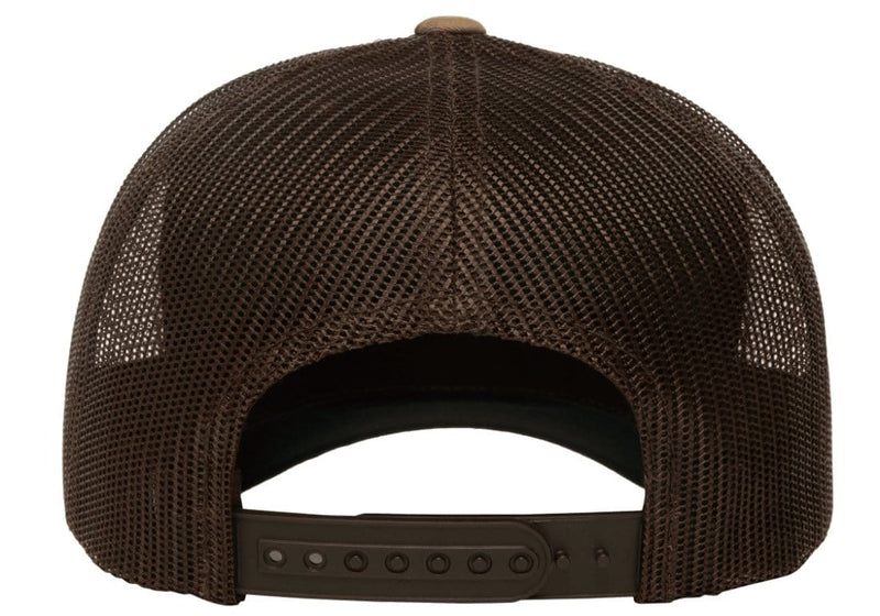 Load image into Gallery viewer, Retro Snapback Trucker Flexfit Cap Multicam Arid/Brown
