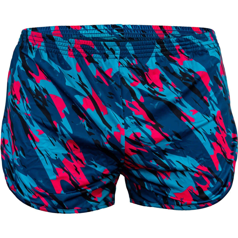 Load image into Gallery viewer, Retro Tiger Striped Camo Ranger Panty Training Shorts | 2.5&quot;
