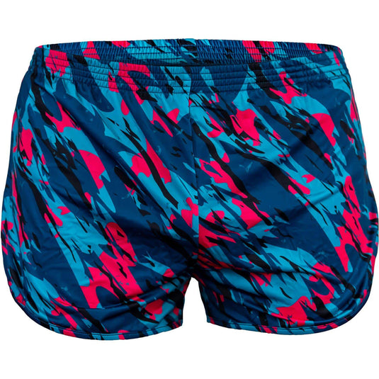 Retro Tiger Striped Camo Ranger Panty Training Shorts | 2.5