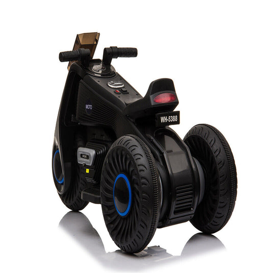 Rev Up the Fun: 6V Electric Ride-On Motor Bike for Kids with Double Drive and Music - 3 Wheels