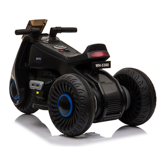 Rev Up the Fun: 6V Electric Ride-On Motor Bike for Kids with Double Drive and Music - 3 Wheels