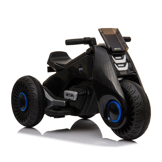 Rev Up the Fun: 6V Electric Ride-On Motor Bike for Kids with Double Drive and Music - 3 Wheels