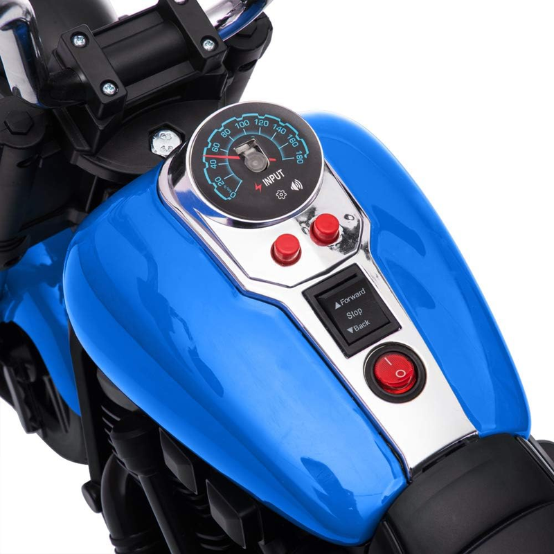 Load image into Gallery viewer, Rev Up the Fun: 6V Ride-On Motorcycle for Kids with Training Wheels
