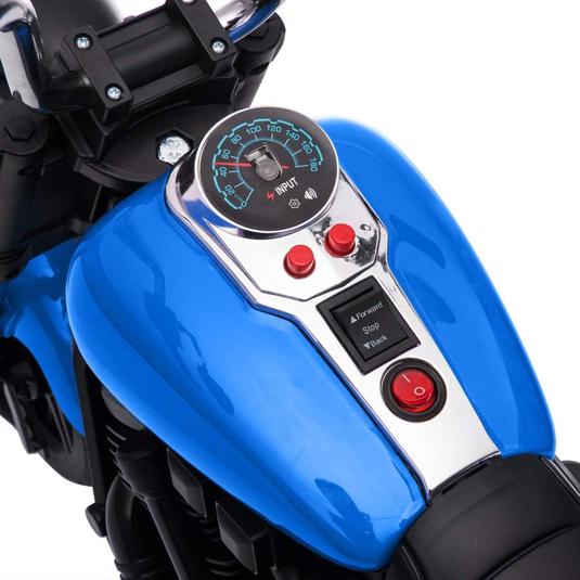 Rev Up the Fun: 6V Ride-On Motorcycle for Kids with Training Wheels