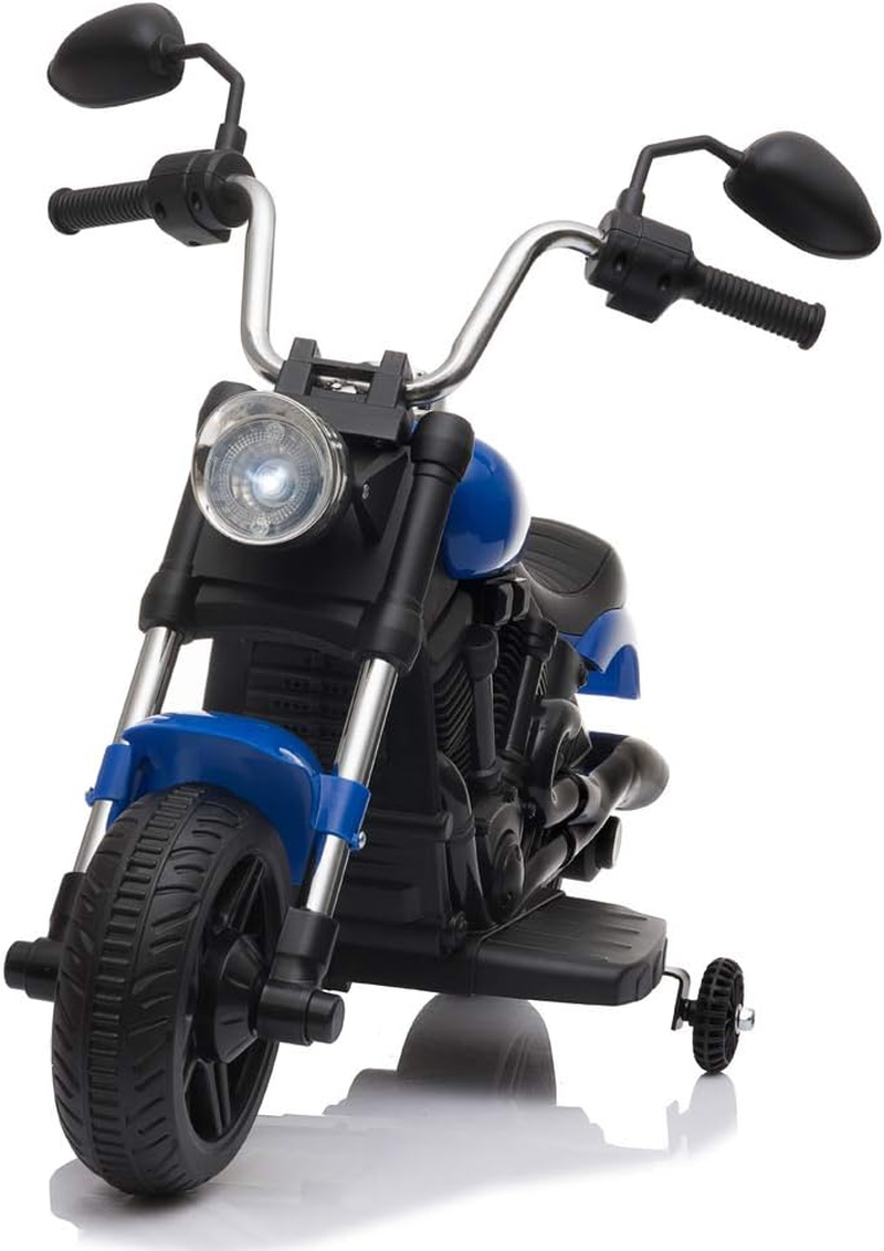 Load image into Gallery viewer, Rev Up the Fun: 6V Ride-On Motorcycle for Kids with Training Wheels
