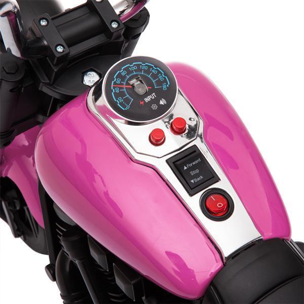 Load image into Gallery viewer, Rev Up the Fun: Electric Ride-On Motorcycle Toy with Headlights and Training Wheels for Kids
