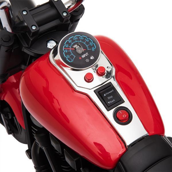 Load image into Gallery viewer, Rev Up the Fun: Electric Ride-On Motorcycle Toy with Headlights and Training Wheels for Kids
