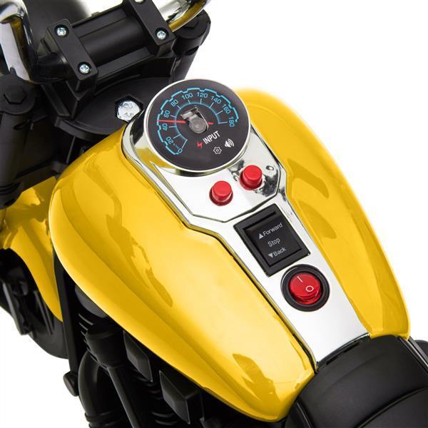 Load image into Gallery viewer, Rev Up the Fun: Electric Ride-On Motorcycle Toy with Headlights and Training Wheels for Kids
