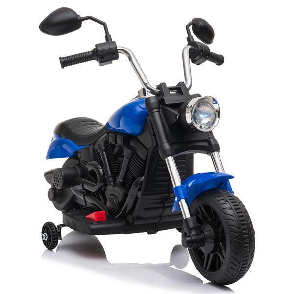 Load image into Gallery viewer, Rev Up the Fun: Electric Ride-On Motorcycle Toy with Headlights and Training Wheels for Kids
