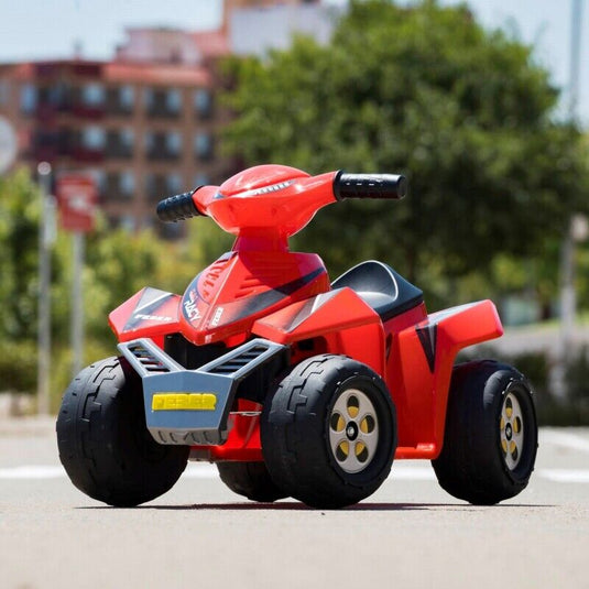 Rev Up the Fun with FEBER 6V Racy Quad Battery Ride-On