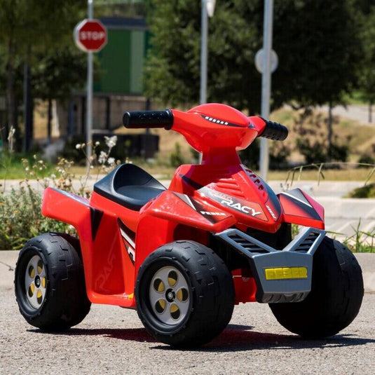 Rev Up the Fun with FEBER 6V Racy Quad Battery Ride-On