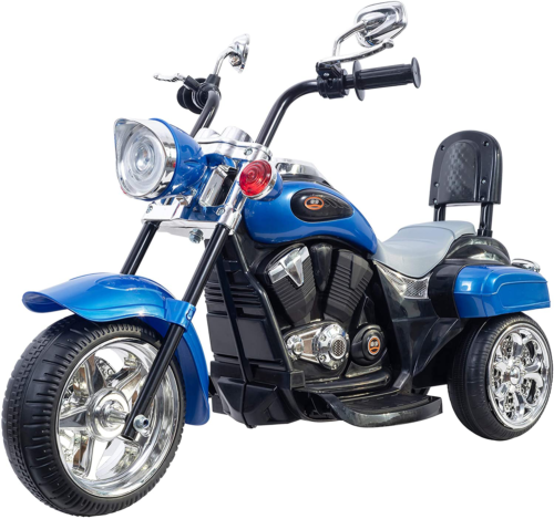 Load image into Gallery viewer, Rev up the Fun with Freddo Toys 6V Chopper Electric Ride-On Trike for Boys
