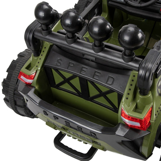 Rev up the Fun with Huffy Fortress 12V Ride-On Truck Toy - Perfect for Ages 3-6 with Real Suspension & Lights!