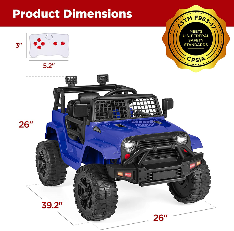 Load image into Gallery viewer, Rev Up the Fun with Our 12V Kids Ride On Truck Car and Parent Remote Control!
