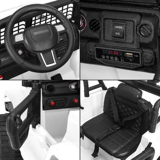 Rev Up the Fun with Our 12V Kids Ride-On Truck Car - Includes Parent Remote Control!