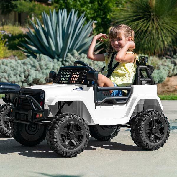 Load image into Gallery viewer, Rev Up the Fun with Our 12V Kids Ride-On Truck Car - Includes Parent Remote Control!
