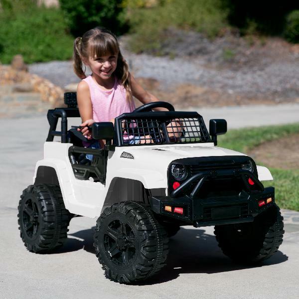 Load image into Gallery viewer, Rev Up the Fun with Our 12V Kids Ride-On Truck Car - Includes Parent Remote Control!

