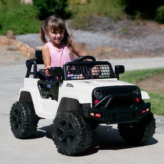 Rev Up the Fun with Our 12V Kids Ride-On Truck Car - Includes Parent Remote Control!