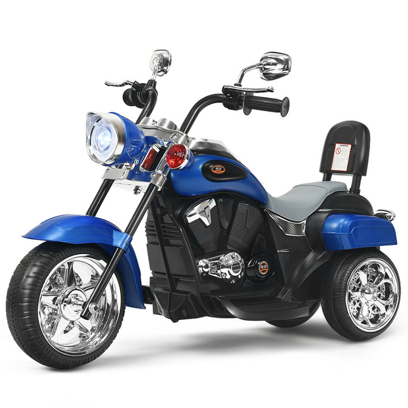 Load image into Gallery viewer, Rev Up the Fun with Our 6V 3-Wheel Kids Motorcycle!
