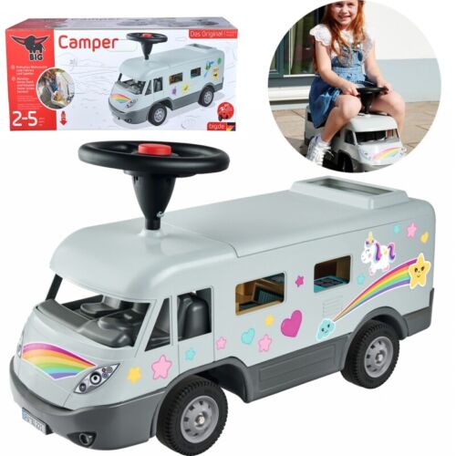 Rev Up the Fun with Our Ride-On Camper Car for Kids - Featuring Realistic Sound Effects!