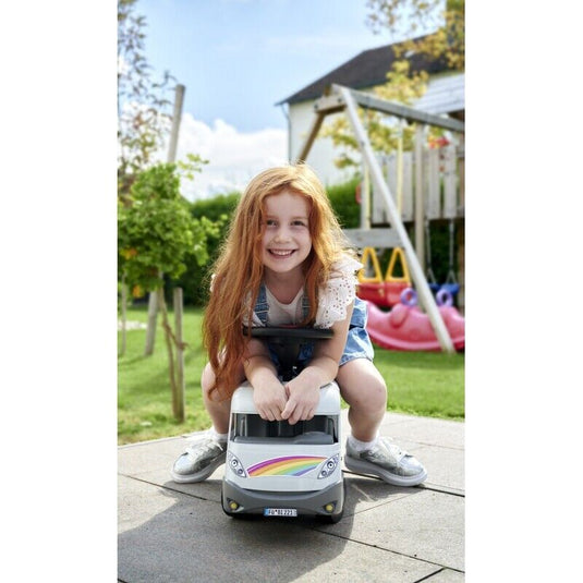 Rev Up the Fun with Our Ride-On Camper Car for Kids - Featuring Realistic Sound Effects!