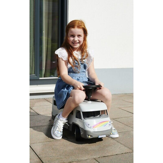 Rev Up the Fun with Our Ride-On Camper Car for Kids - Featuring Realistic Sound Effects!