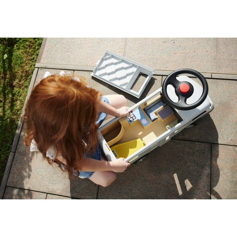 Load image into Gallery viewer, Rev Up the Fun with Our Ride-On Camper Car for Kids - Featuring Realistic Sound Effects!
