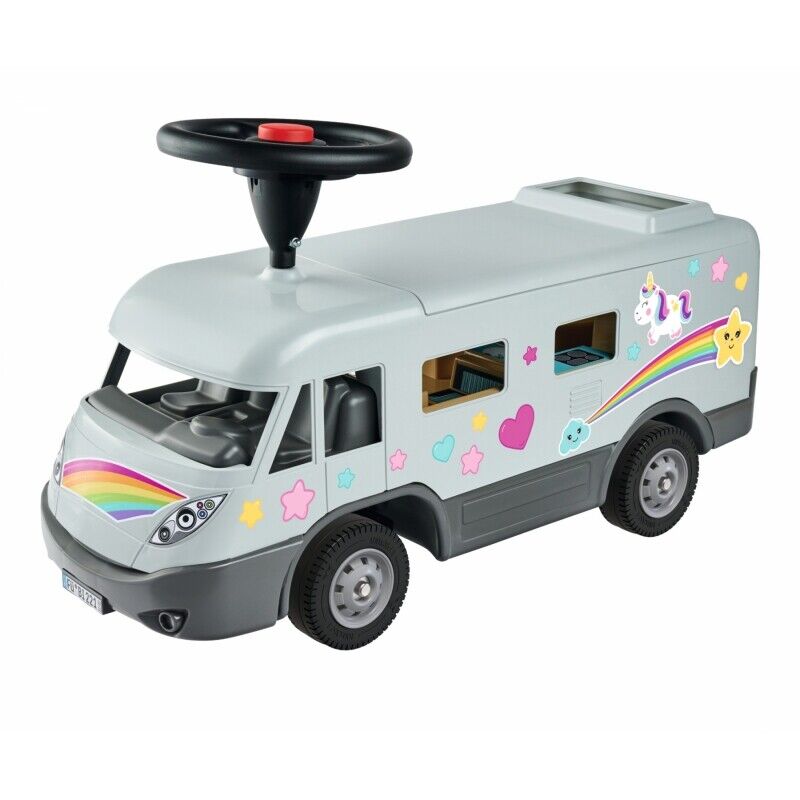 Load image into Gallery viewer, Rev Up the Fun with Our Ride-On Camper Car for Kids - Featuring Realistic Sound Effects!
