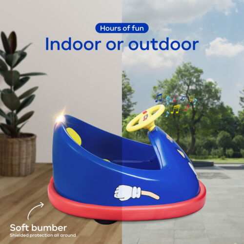 Load image into Gallery viewer, Rev up the Fun with Sonic The Hedgehog 6V Bumper Car - Battery Powered Ride on Toy with Remote for Kids
