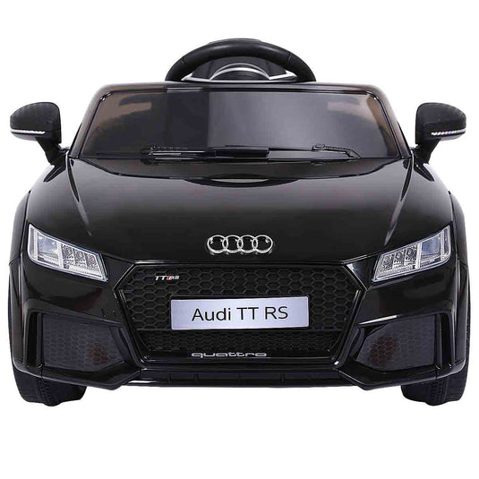 Rev Up the Fun with the 12V Electric Audi TT RS Mini Ride-On Car for Kids - Includes Remote and MP3 Compatibility!