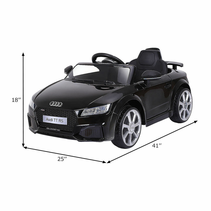 Load image into Gallery viewer, Rev Up the Fun with the 12V Electric Audi TT RS Mini Ride-On Car for Kids - Includes Remote and MP3 Compatibility!
