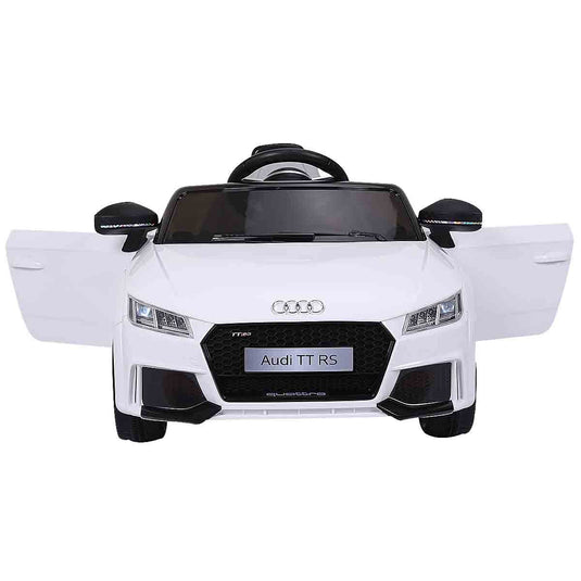 Rev Up the Fun with the 12V Electric Audi TT RS Mini Ride-On Car for Kids - Includes Remote and MP3 Compatibility!