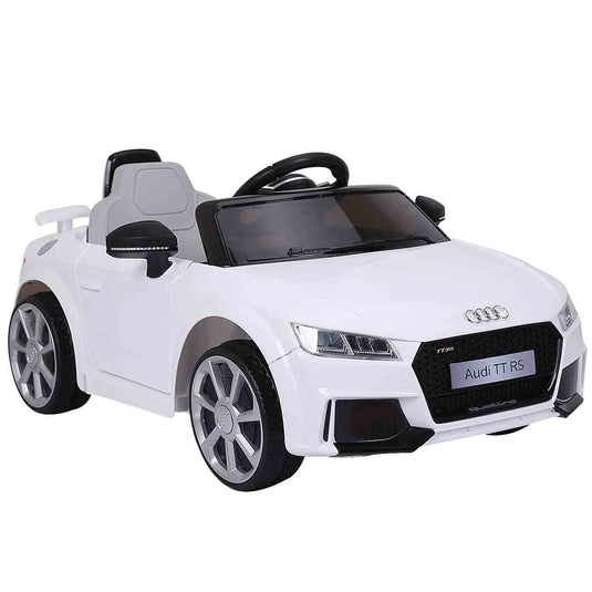 Rev Up the Fun with the 12V Electric Audi TT RS Mini Ride-On Car for Kids - Includes Remote and MP3 Compatibility!