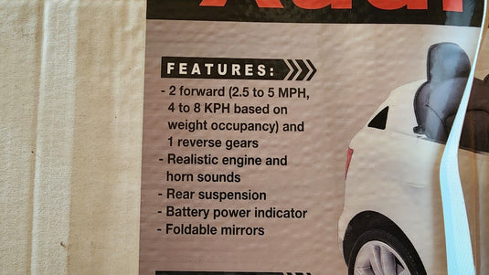 Rev Up the Fun with the Audi Q7 12V Ride-On Toy for Kids