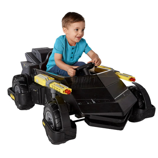 Rev up the Fun with the Batmobile 6-Volt Ride-On Car